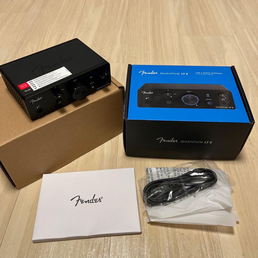 Fender Quantum LT2 オーディオインターフェイス　USB-C