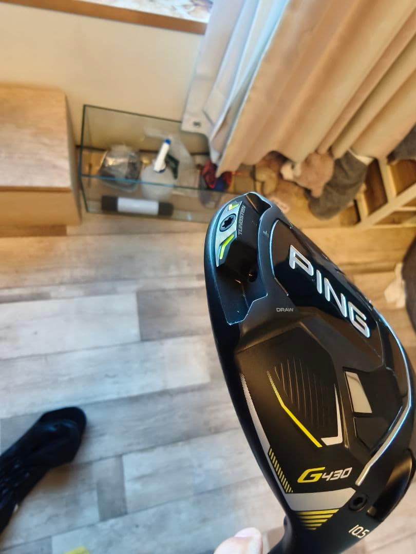 １ラウンド利用　ピン G430 MAX ALTA J CB ドライバー