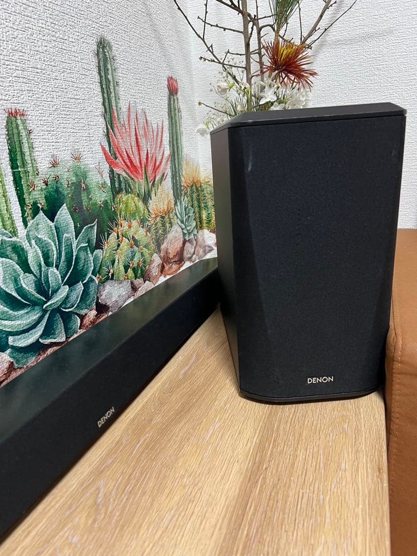 DENON DHT-S516サウンドバーとサブウーファー