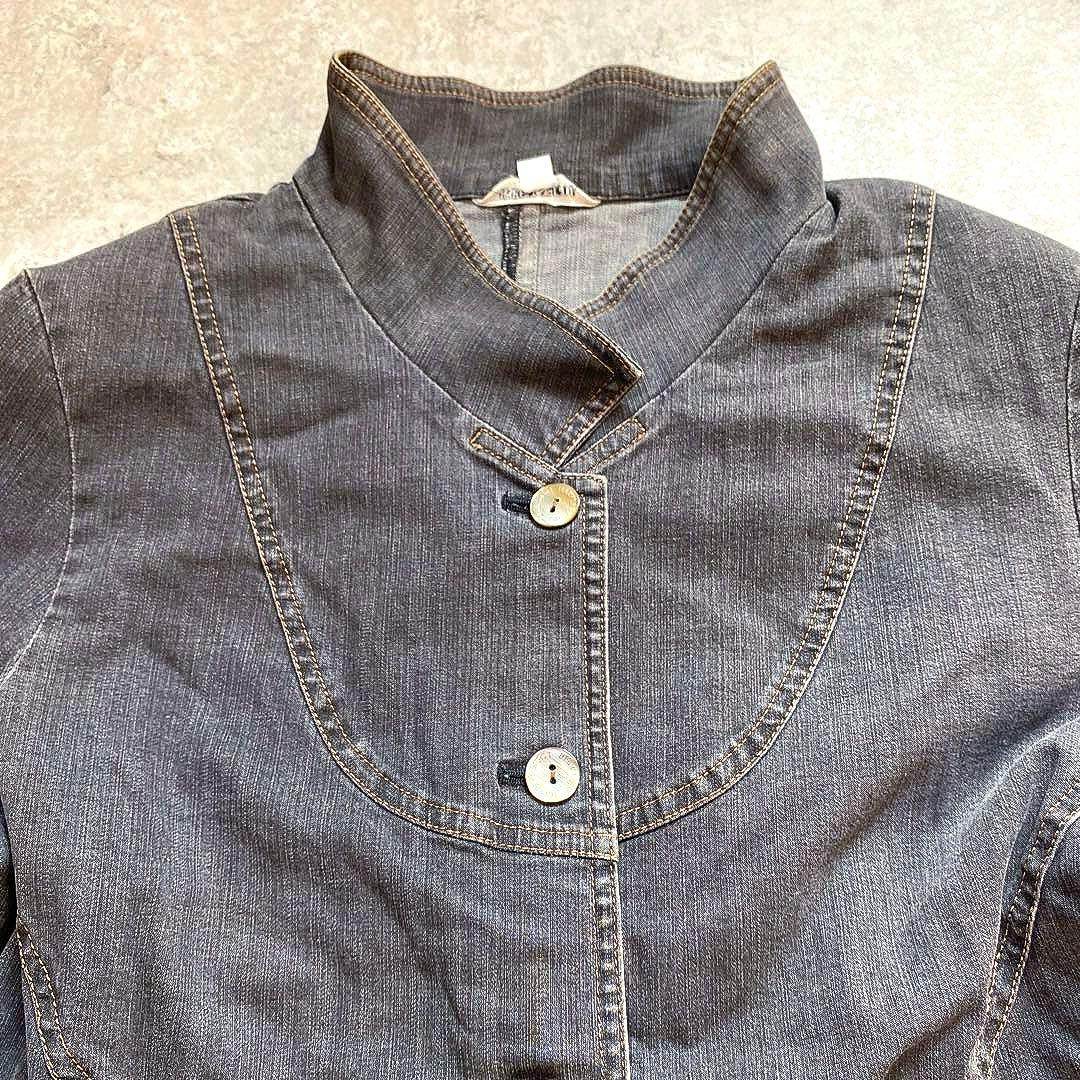 【一点物☆】ヴィンテージ　レトロ　デニム　ジャケット　ステッチ　Gジャン