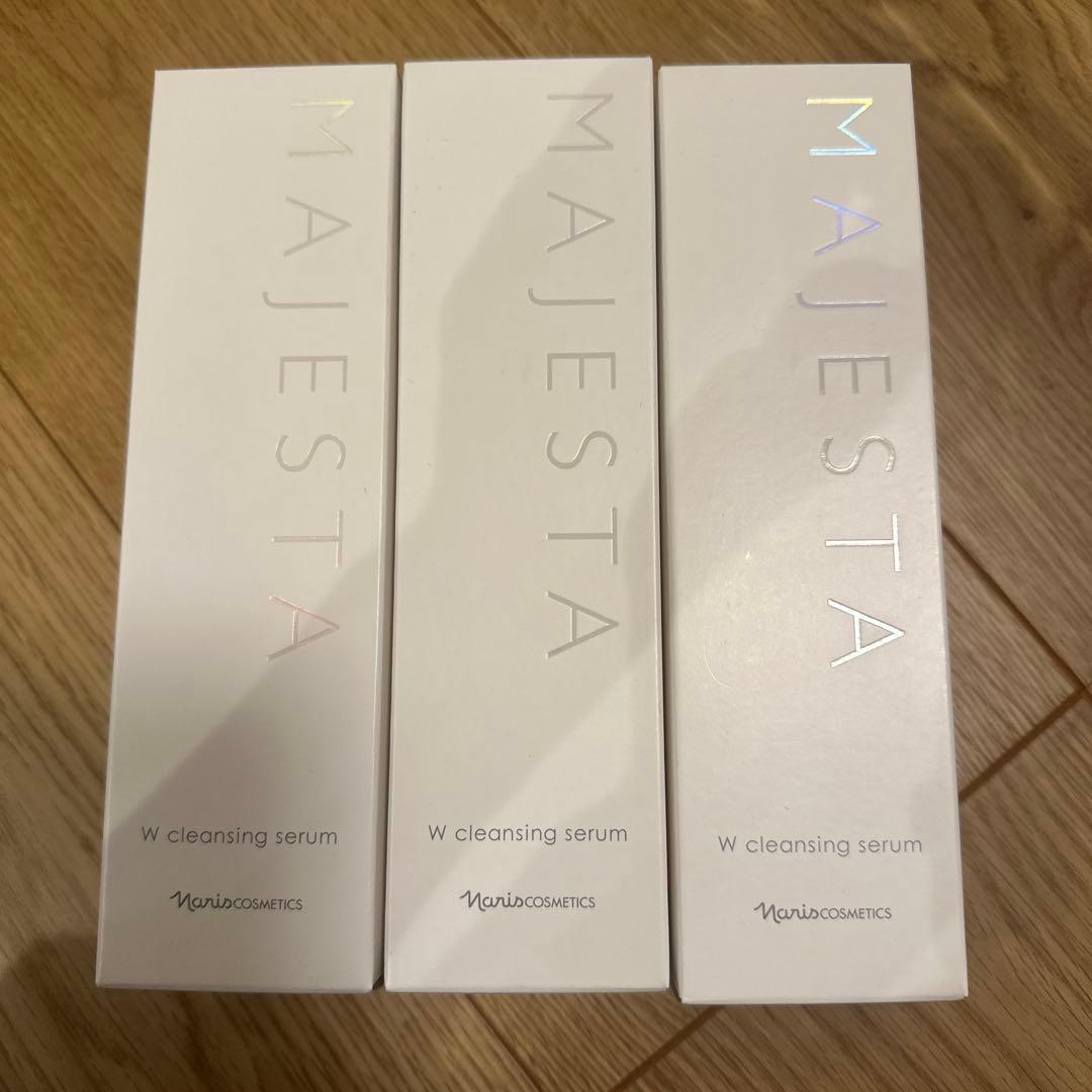 ３個セット ナリス化粧品　マジェスタ Wクレンジング セラム 180mL