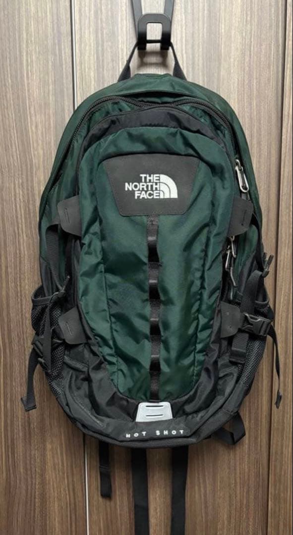 最終価格THE NORTH FACE ホットショット　グリーン　ノースフェイス