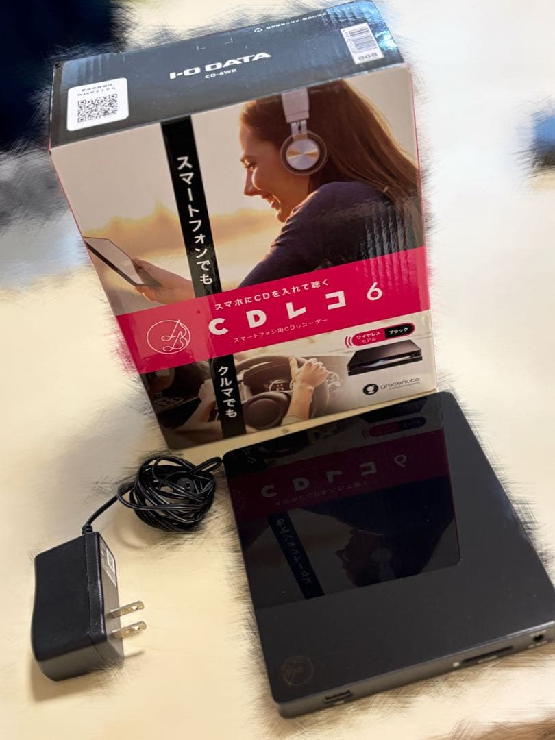 酔*ん様 I-O DATA CDレコ 6 ブラック CD-6K