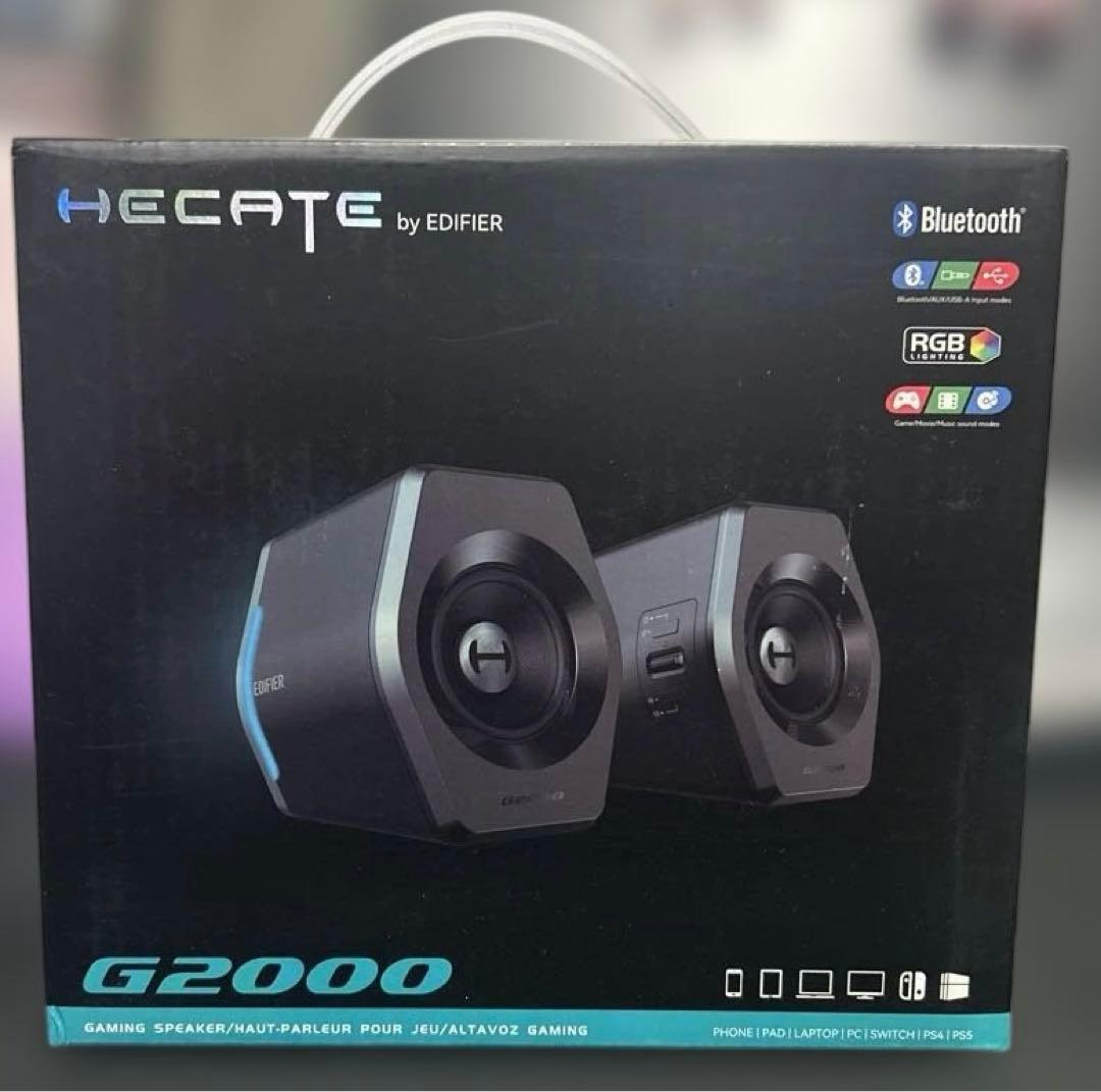 Edifier G2000 ゲーミング スピーカー　小型 2台一組
