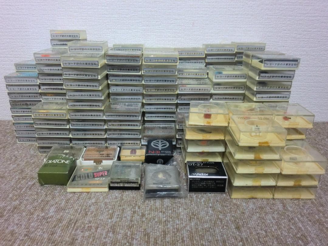 【未使用・現状品】レコード針・交換針 大量270個以上 まとめて セット
