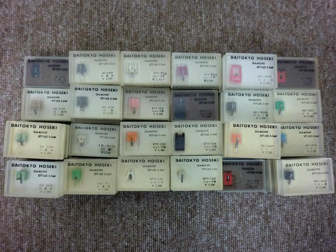 【未使用・現状品】レコード針・交換針 大量270個以上 まとめて セット