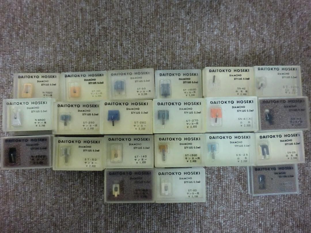 【未使用・現状品】レコード針・交換針 大量270個以上 まとめて セット