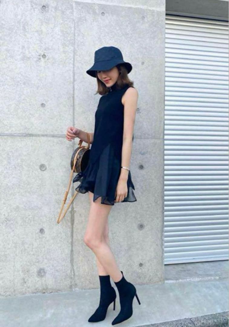 ⭐️シェリエ　プリーツレイヤードサマーニット⭐️