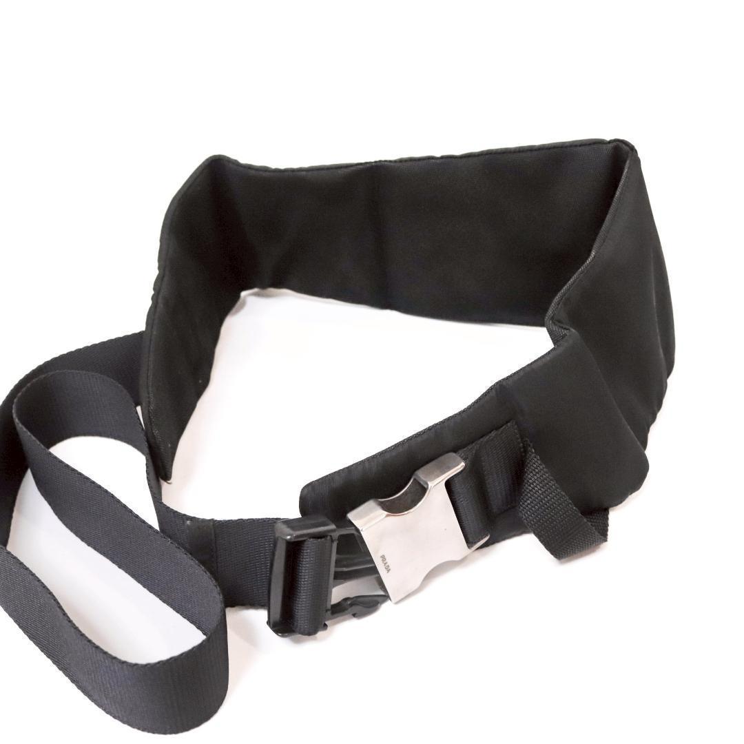 PRADA MONTAGN リュック 三角ロゴ テスートナイロン ブラック