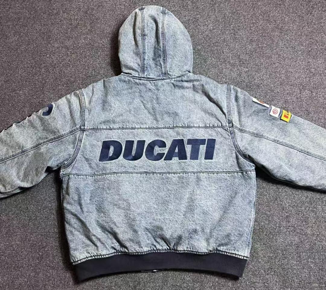 Supreme x DUCATI フーデッドレーシングジャケット