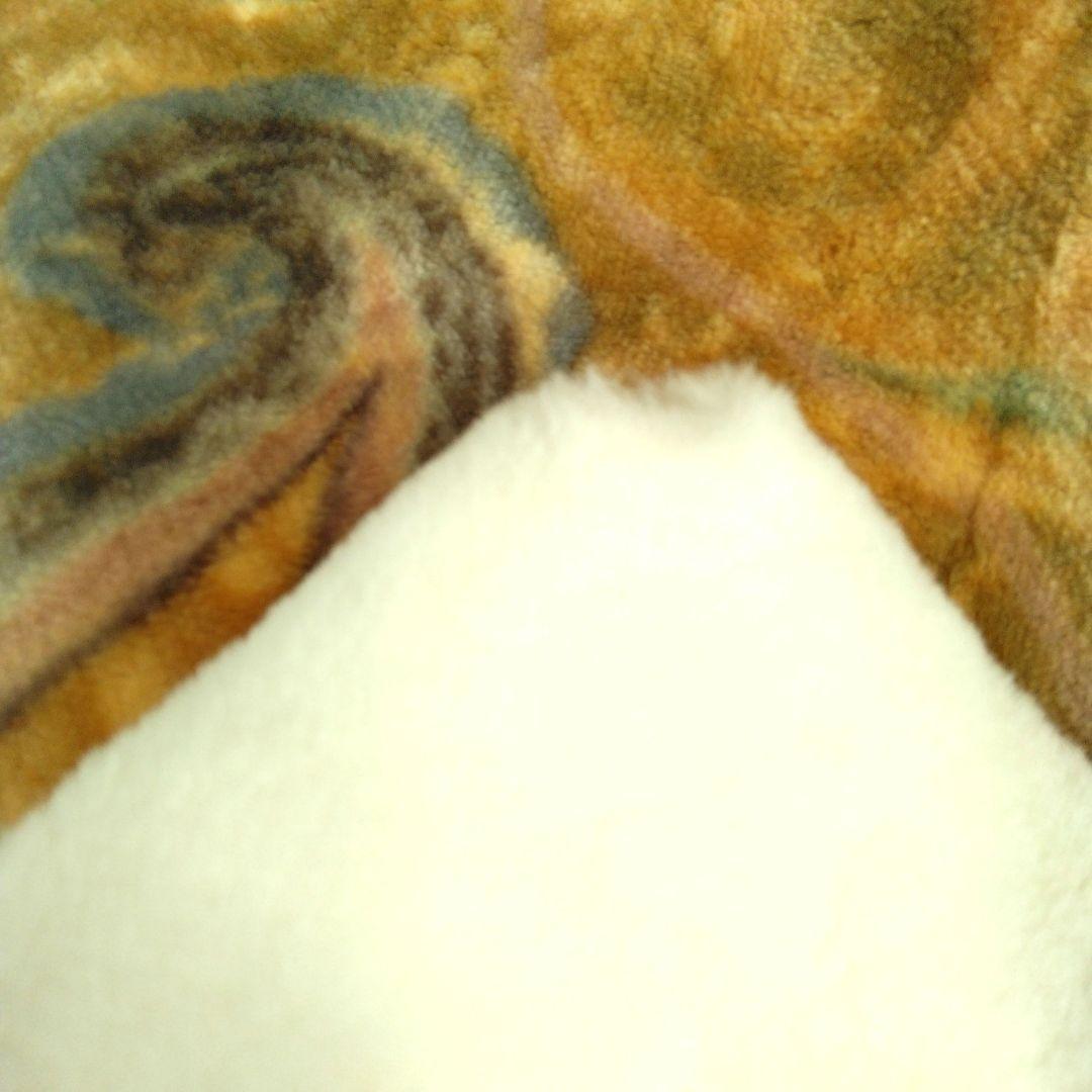 新品　西川ローズ　二重合わせ　カシミヤ混　パフウオーム　毛布　140 ✖️200