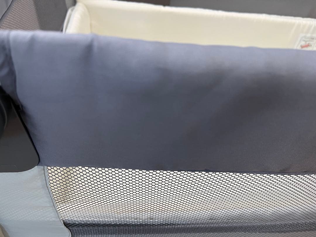 ベビーベッド　アップリカ　ココネルエアーAB グレーベアGR