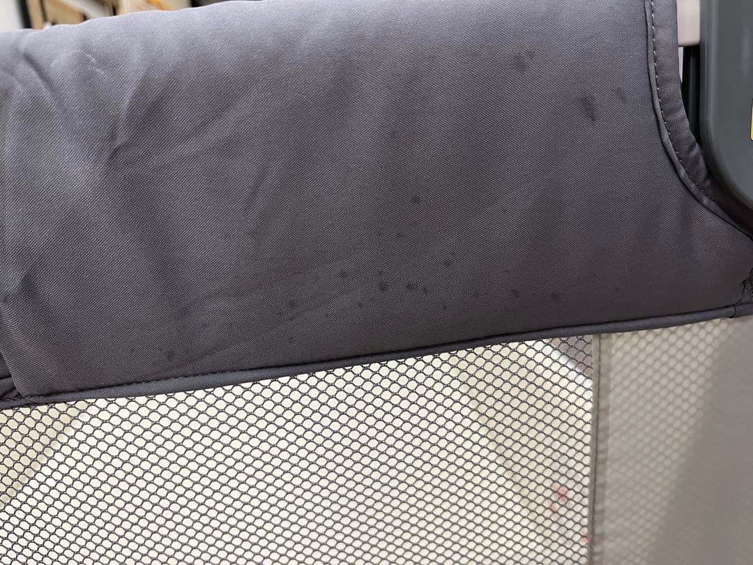 ベビーベッド　アップリカ　ココネルエアーAB グレーベアGR