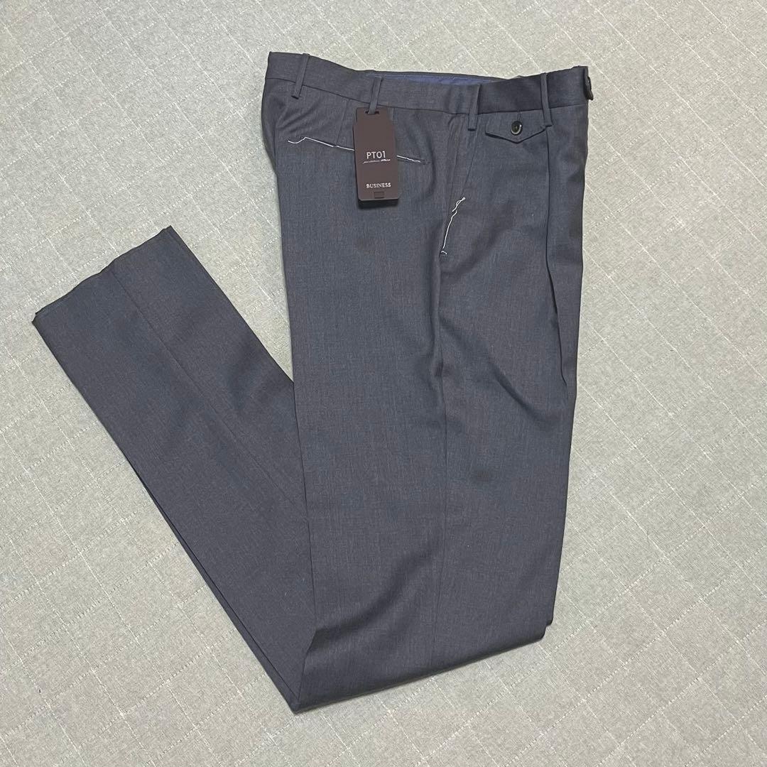 PT01 ジェントルマンフィット 50 グレー ハンガー付き