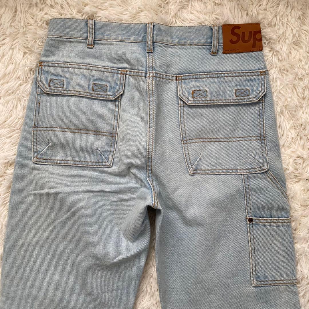 S*e様 極美品【シュプリーム】デニムパンツ　ダブルニー　ワーク　ユーティリティ