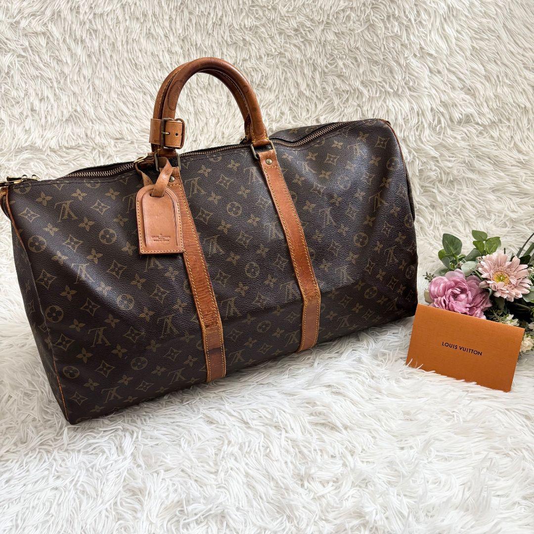 ヴィトン　キーポル50 M41426 ボストンバッグ　旅行　出張