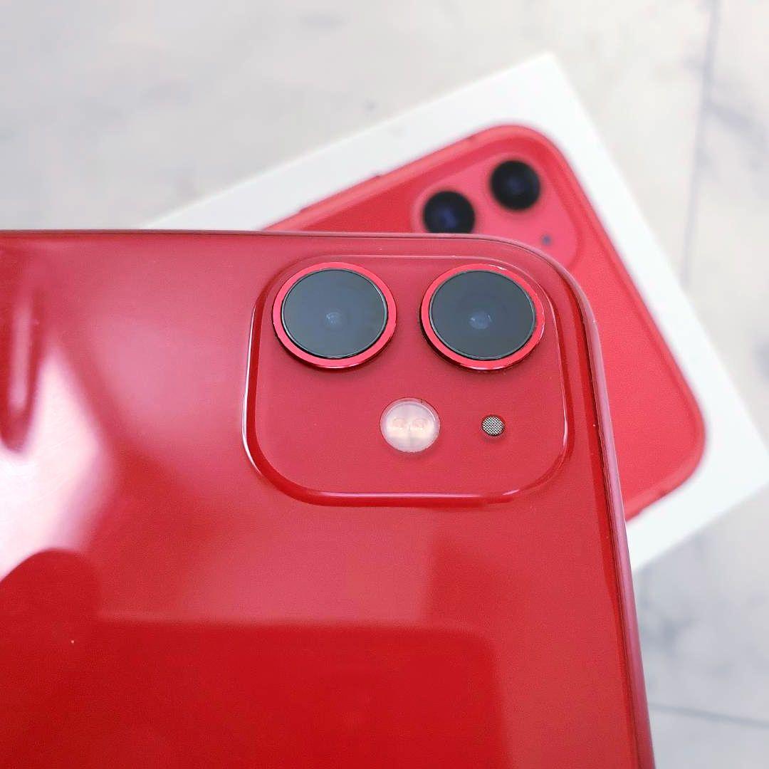 iPhone 11 SIM解除 初期化 レッド 128 箱 付属品 アイフォン