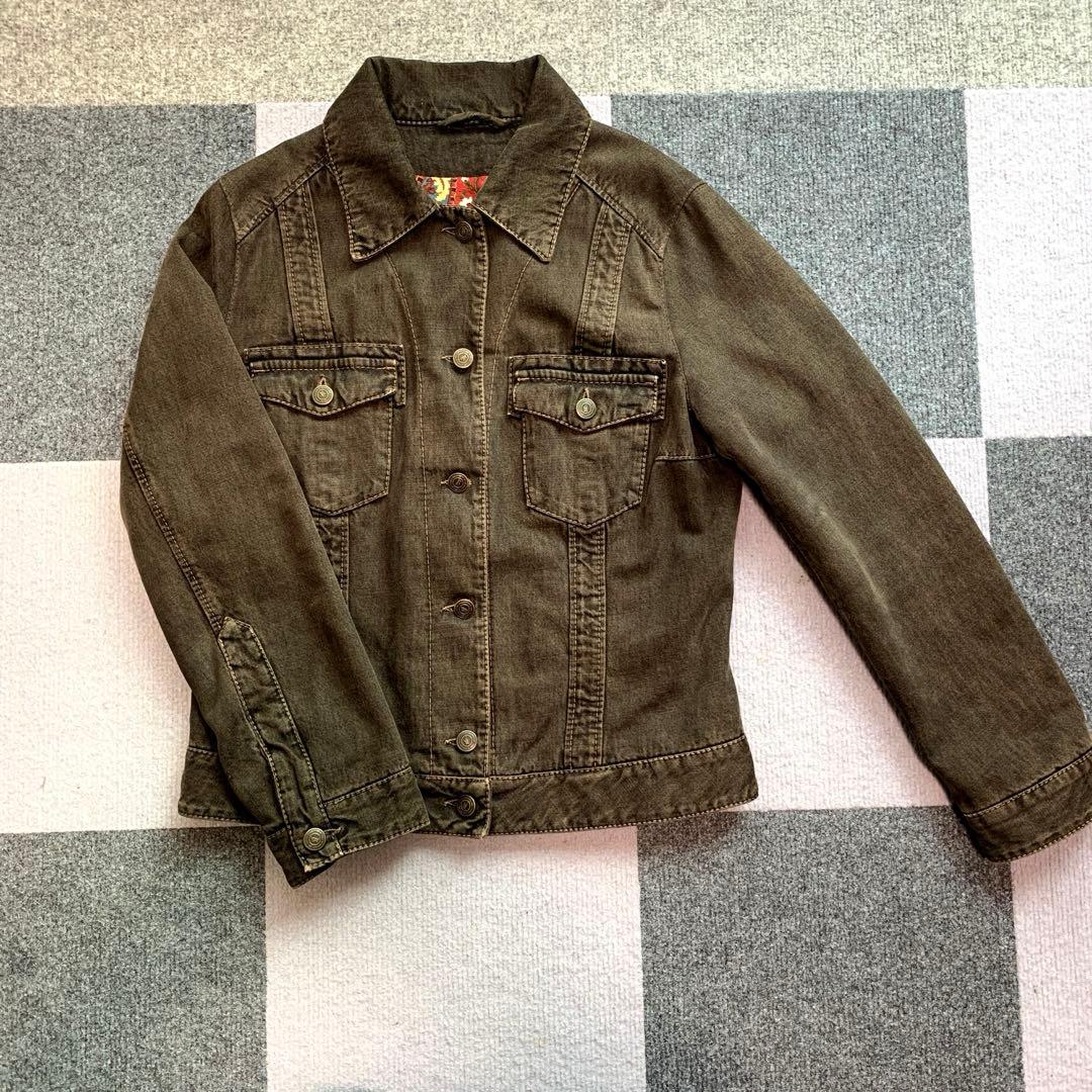 エトロ　デニムジャケット　46