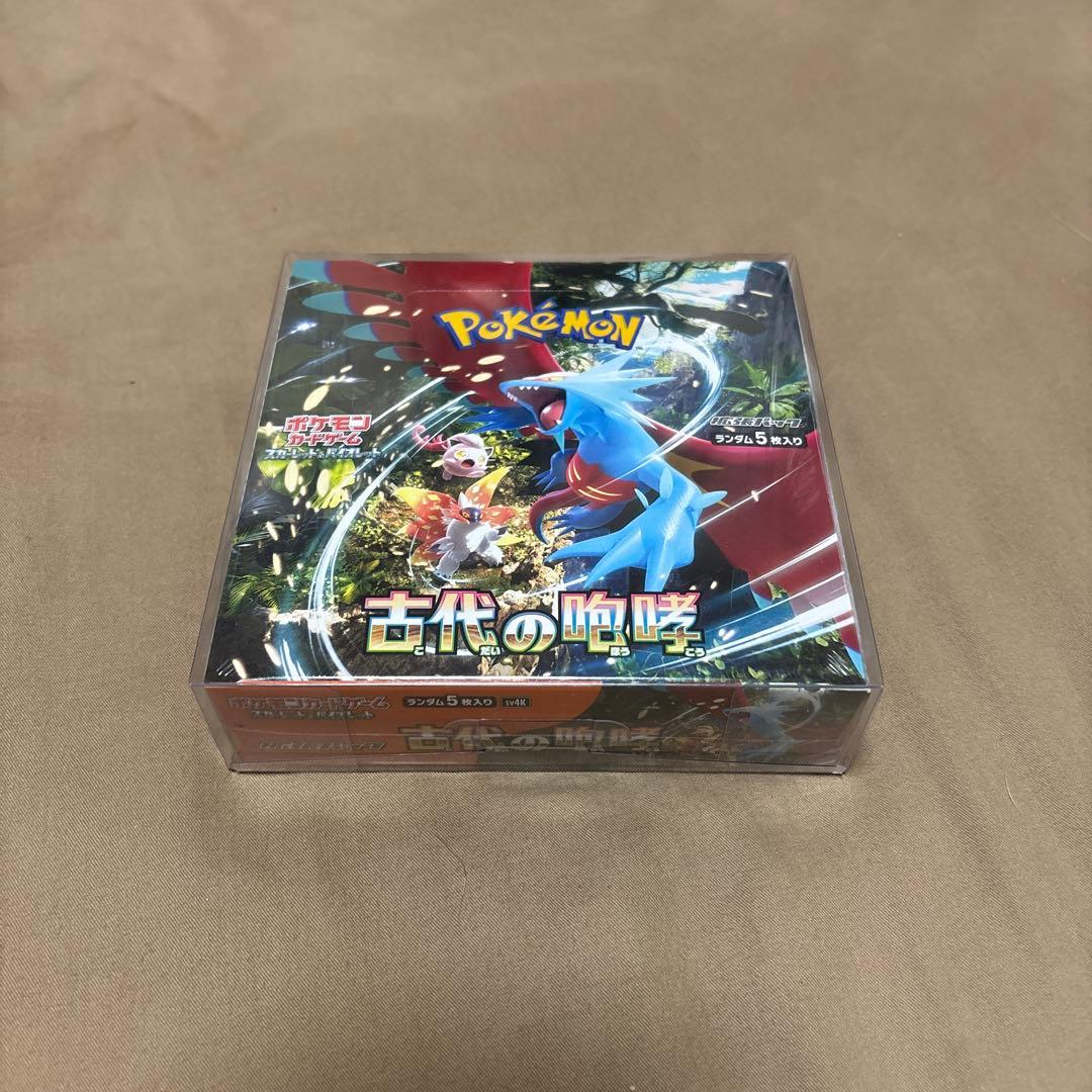 ポケモンカード　古代の咆哮　ボックス　シュリンク付き　未開封