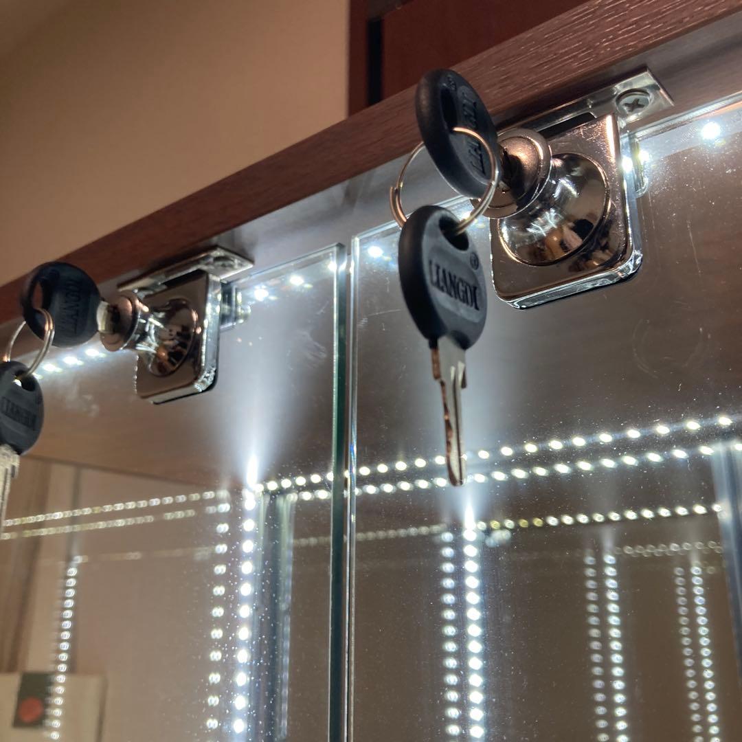 【設置込み】地球家具　コレクションケース JONY ワイドハイタイプ　160cm