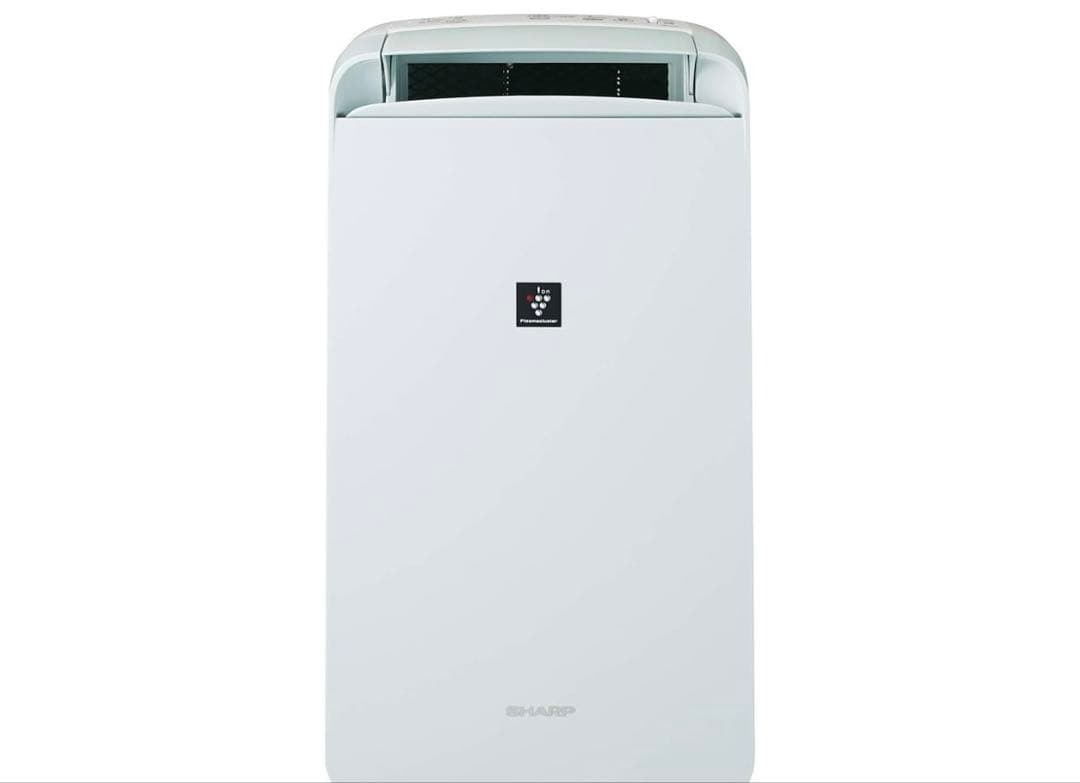 シャープ 除湿機 衣類乾燥 プラズマクラスター CM-J100-W