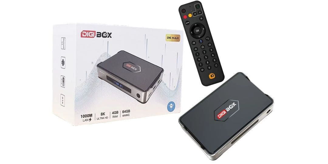 DIGIBOX D6 MAX 8K対応 Wi-Fi6千兆LAN 168時間見逃し