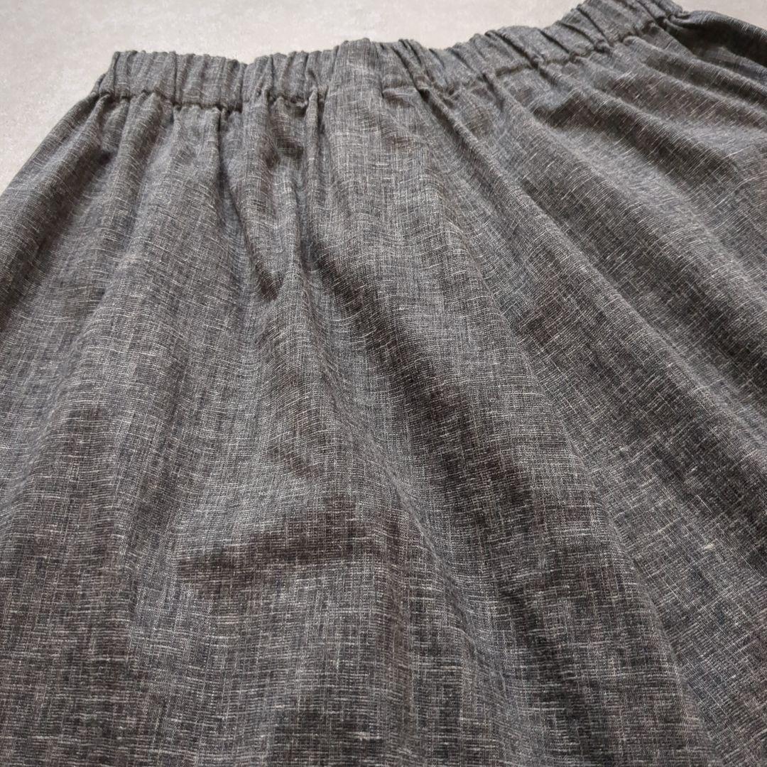 mizuiroind　ミズイロインド　サルエルパンツ　リネン　麻　2　日本製