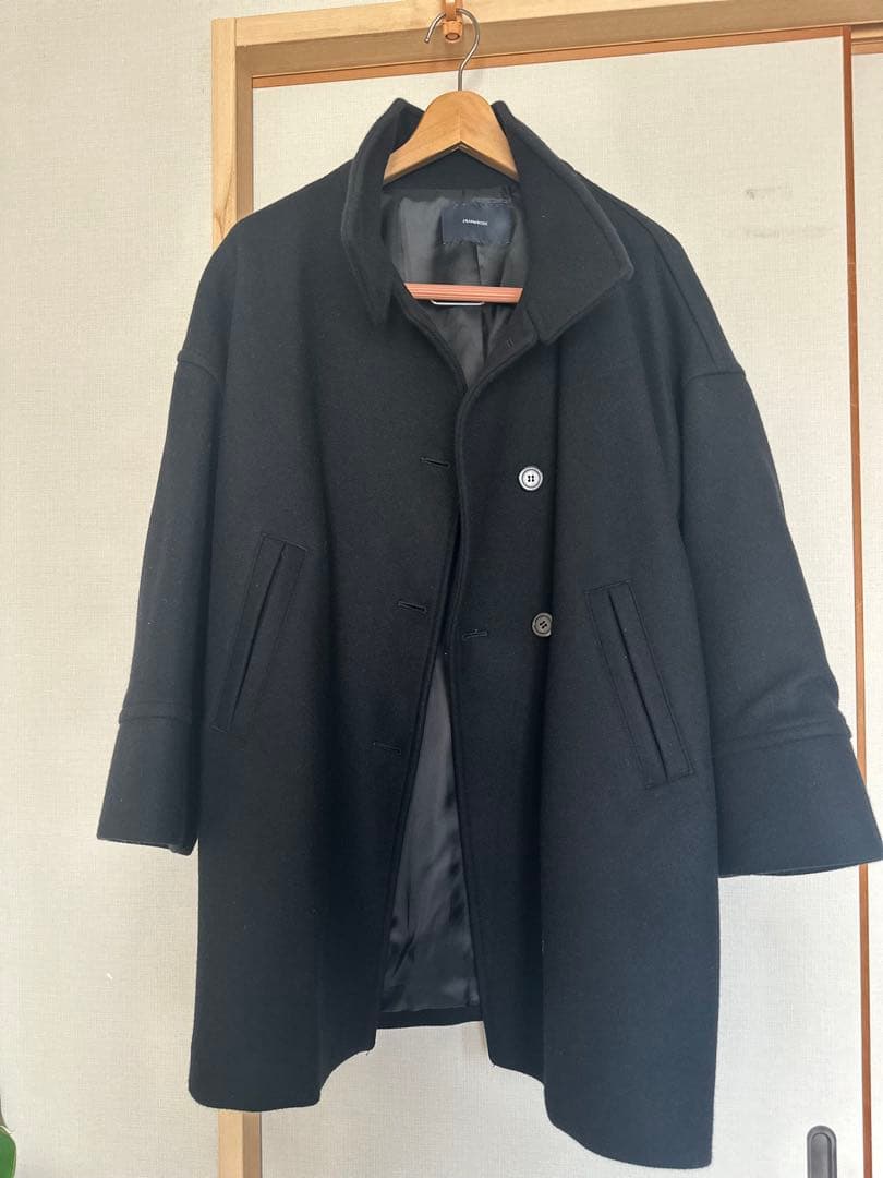 ハ*タ様 FRAMeWORK フレームワークメルトンスタンドポンチョコート