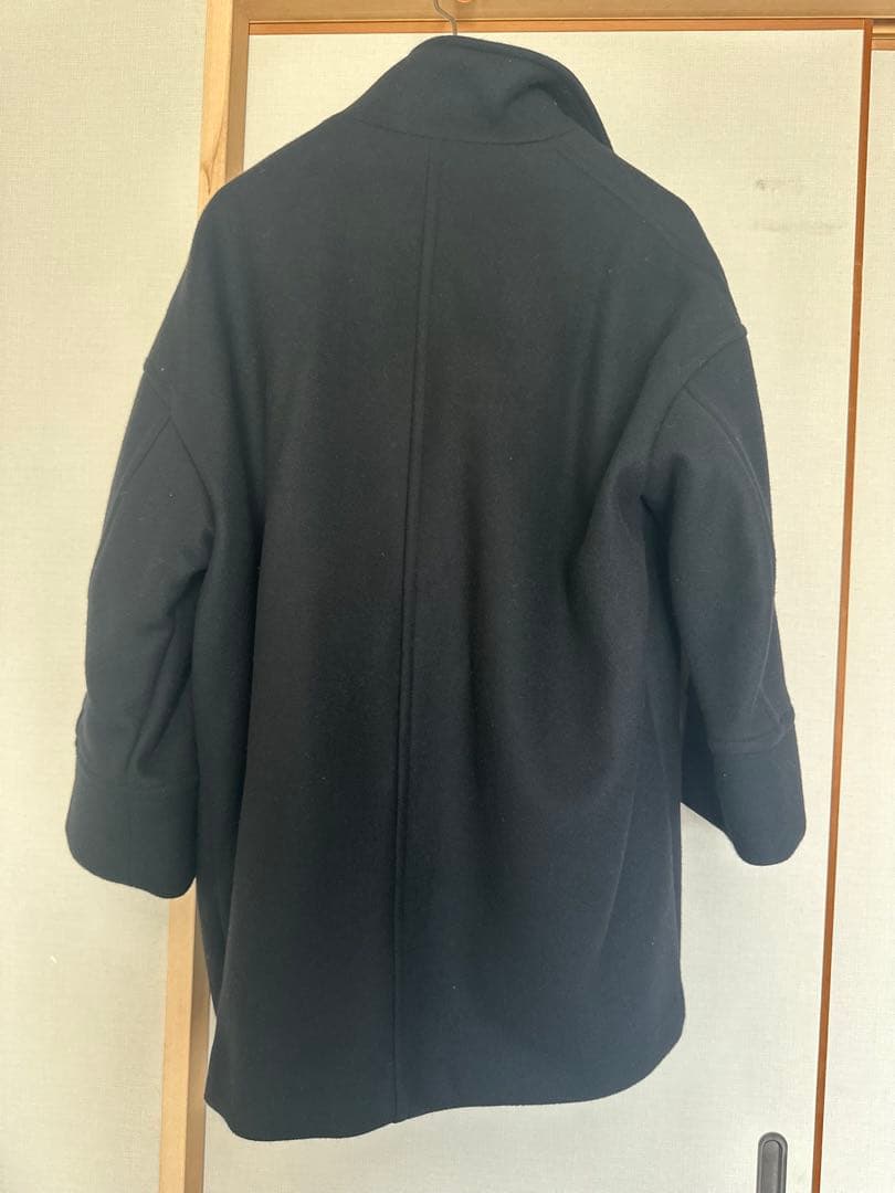 ハ*タ様 FRAMeWORK フレームワークメルトンスタンドポンチョコート