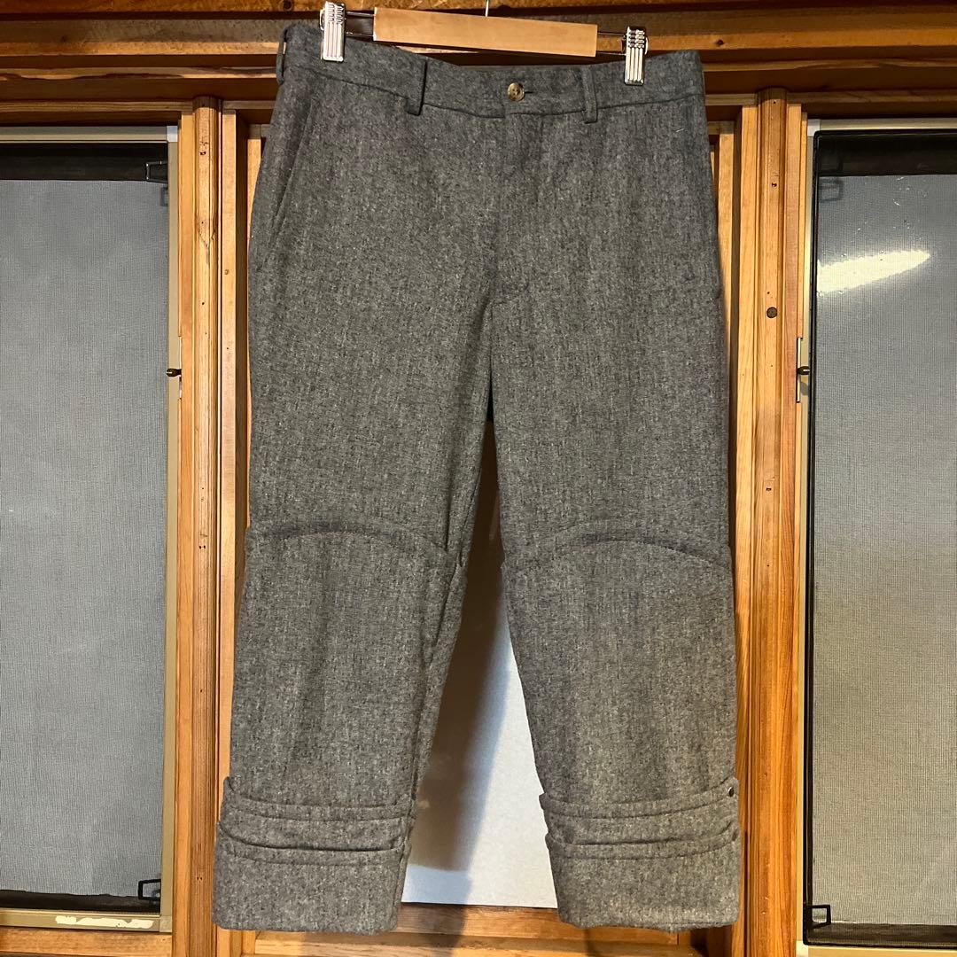 コムデギャルソンオムプリュス ウール 甲冑 パンツ XS