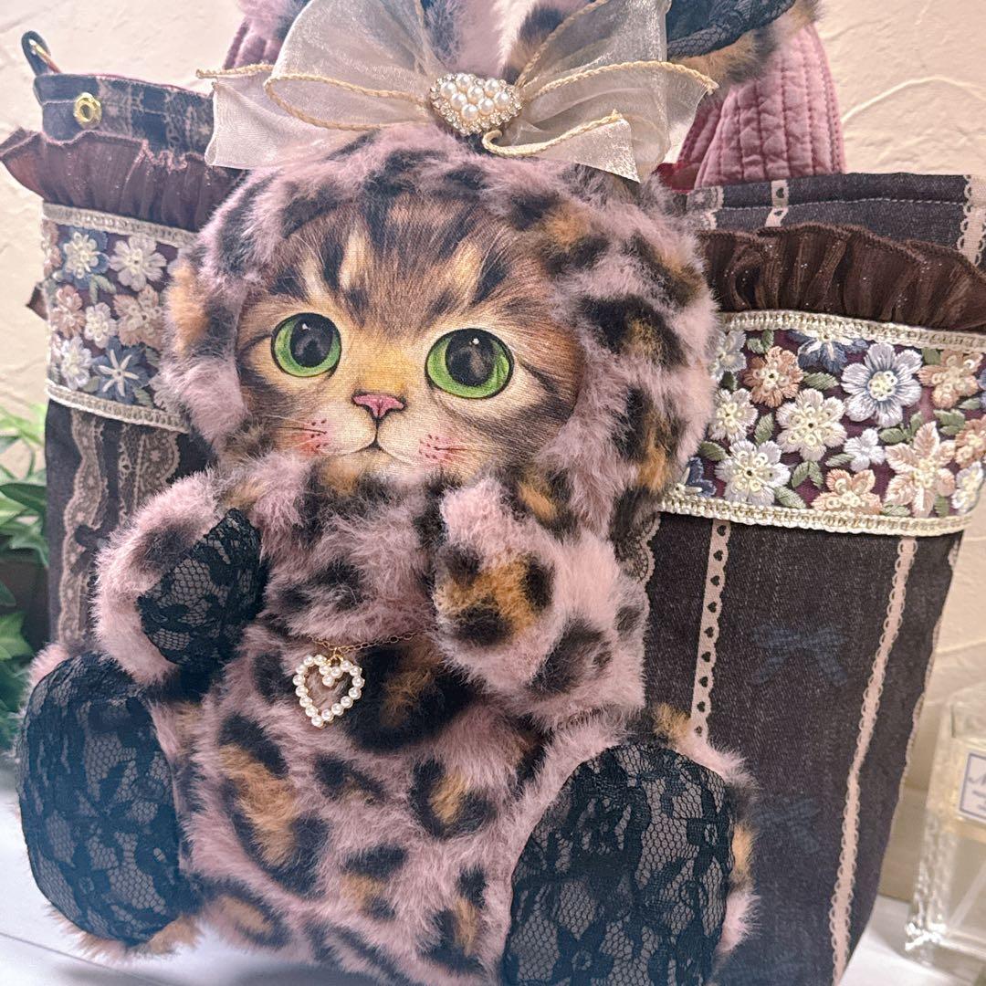 ♡*♡様 コヤンイサムチョン♡bigリトルサンダーちゃんのヌビ×インド刺繍トート