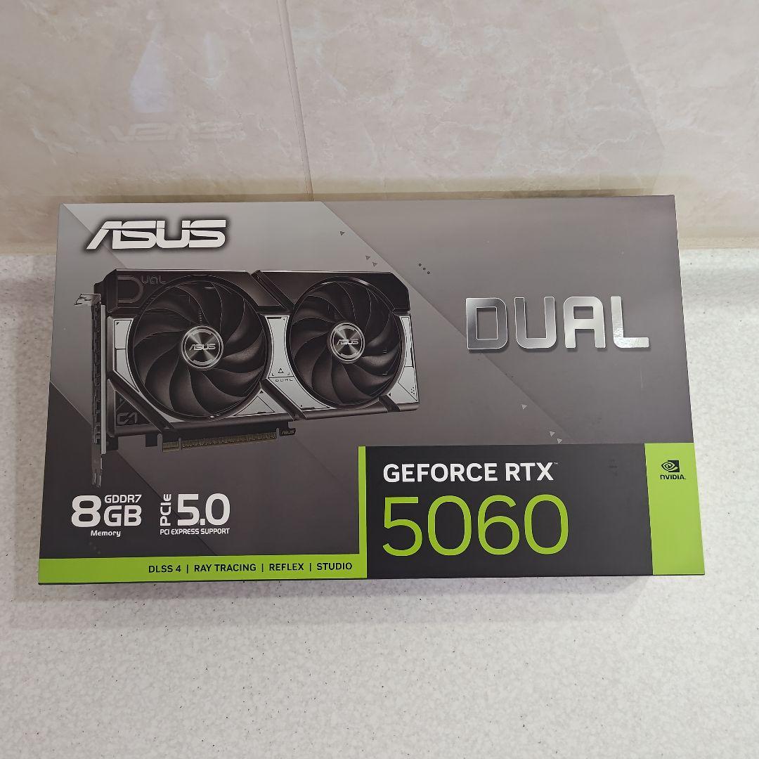 新品未開封 ASUS DUAL-RTX5060-O8G [PCIExp 8GB]