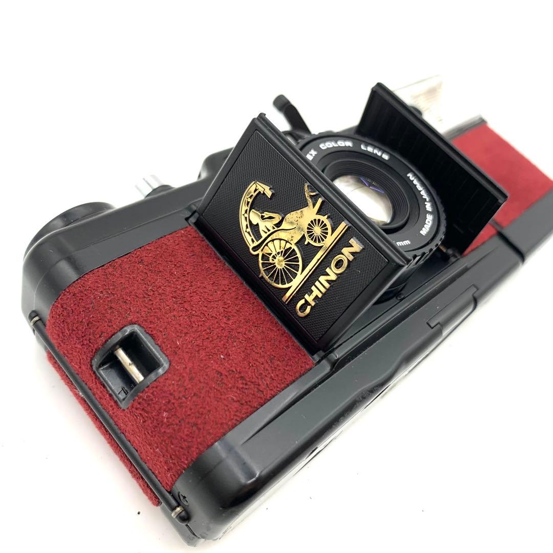 【希少動作品】CHINON Bellami コンパクトフィルムカメラ