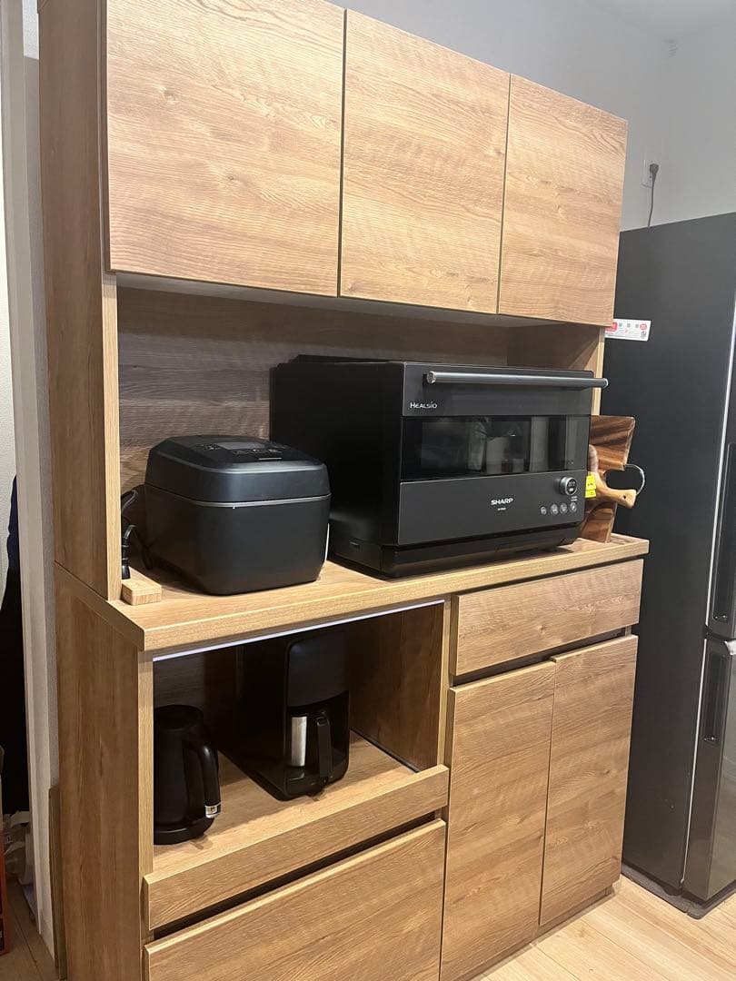 LOWYA木目調 キッチンカウンター　※6月8日まで出品