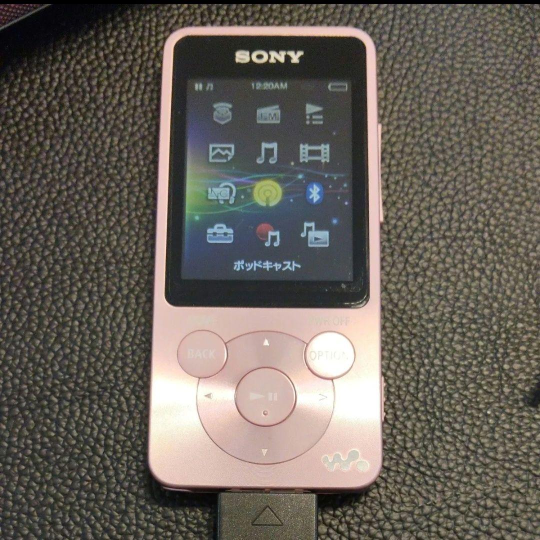 SONYウォークマン NW-S784 スピーカー、ダイレクト録音用ケーブル