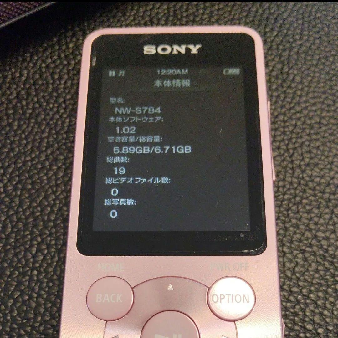 SONYウォークマン NW-S784 スピーカー、ダイレクト録音用ケーブル