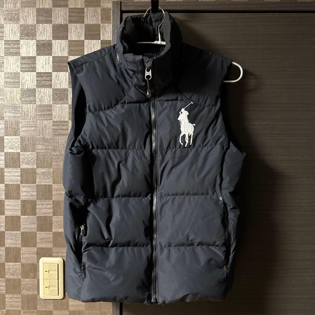 Polo Ralph Lauren ネイビー ダウンベスト S