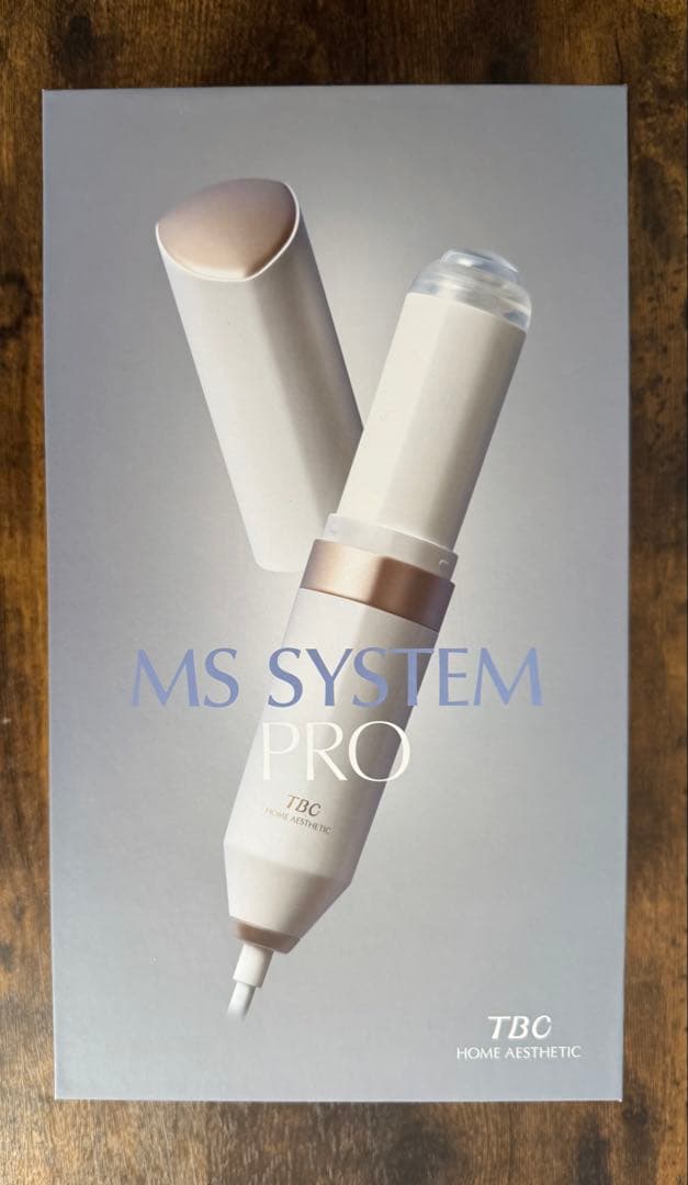 未使用品 TBC MS SYSTEM PRO 家庭用高周波フォト美容器