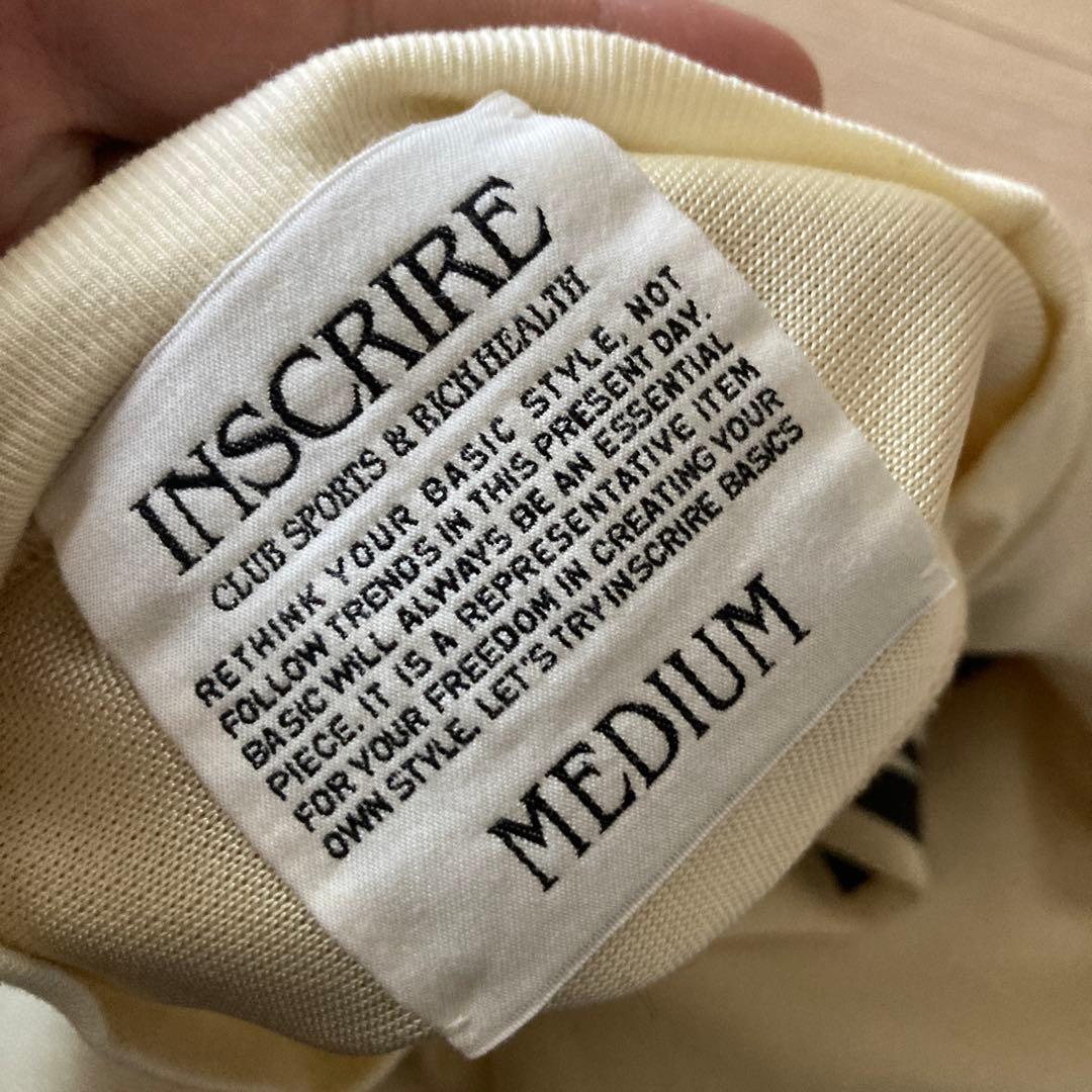 INSCRIRE アンスクリア ナンバリング フットボール L\S TEE