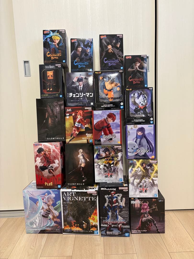 アニメ・ゲームキャラクター フィギュアセット 20個　未開封