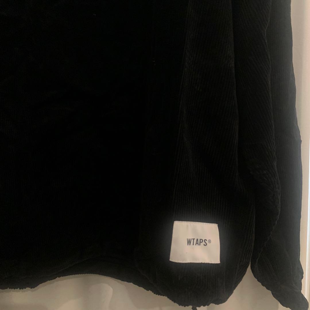 WTAPS コーデュロイ トレーナー ブラック サイズ X 02