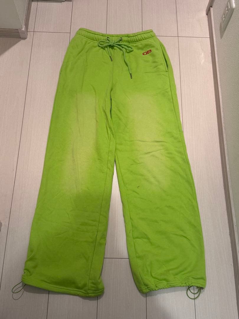 BEEDEN スウェットパンツ 緑