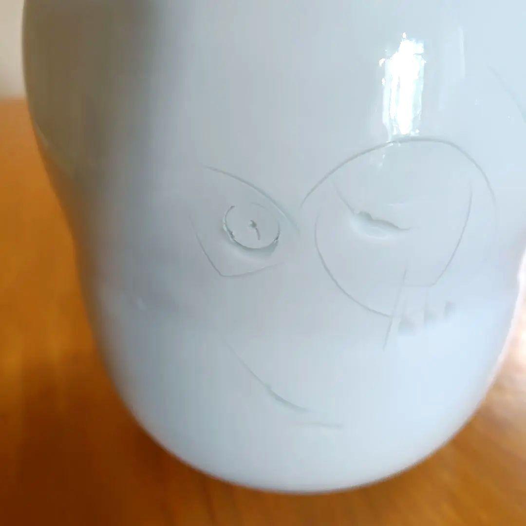 白磁水指　井上萬二