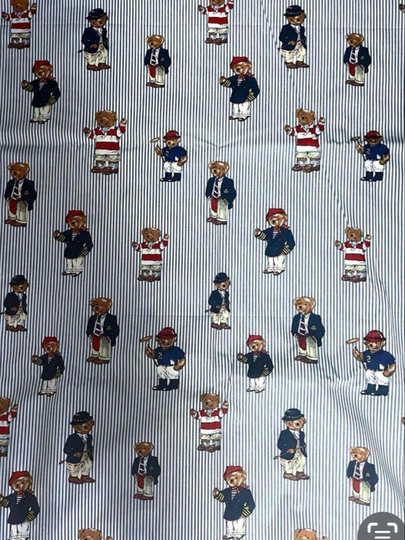 新品未使用✳︎ラルフローレン✳︎Polo Bear✳︎シングルサイズ✳︎フラットシーツ