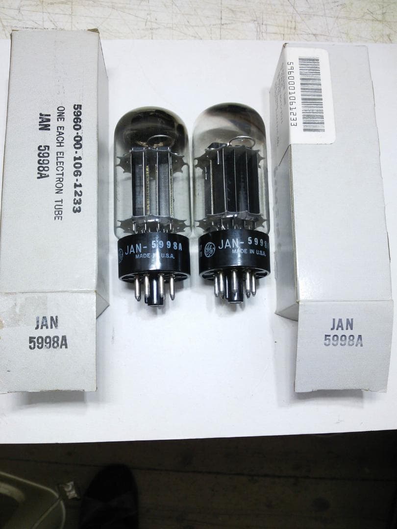 真空管　5998A GE　WE421同等