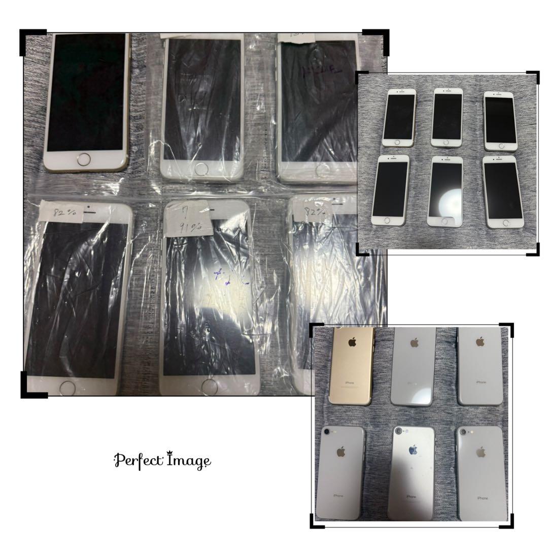 iPhone8、iPhone7 64GB計6台