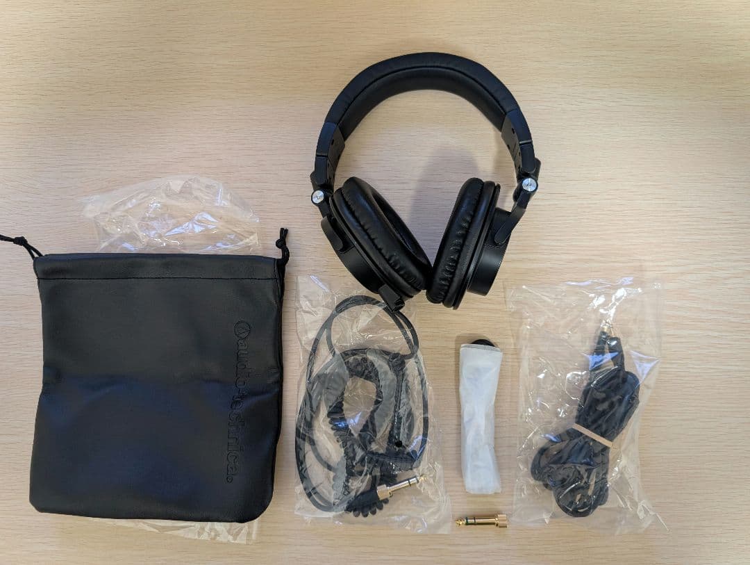 オーディオテクニカ ATH-M50x モニターヘッドホン