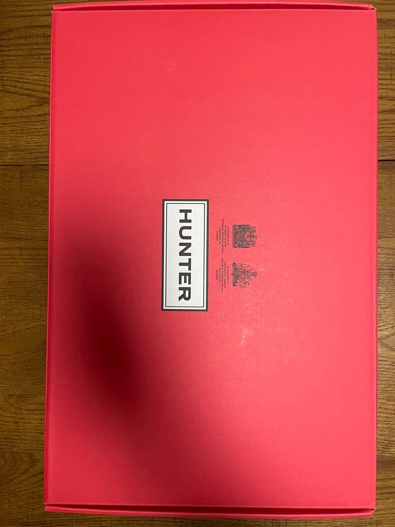 HUNTER レインブーツ　カーキ 長靴 箱付き