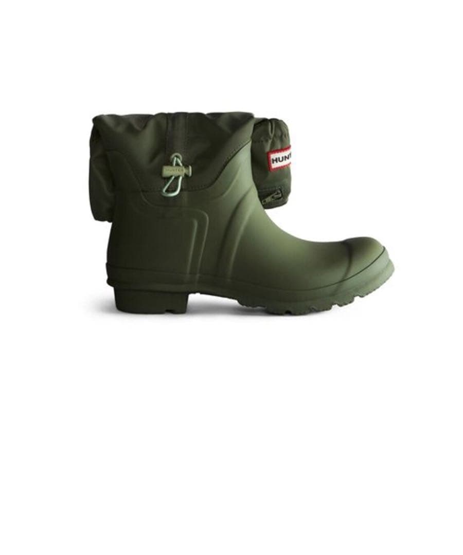 HUNTER レインブーツ　カーキ 長靴 箱付き