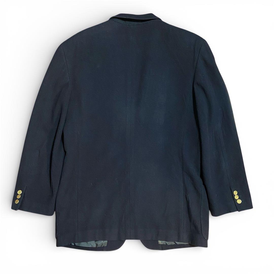 EMPORIO ARMANI エンポリオアルマーニ 金ボタン カシミヤ混ブレザー